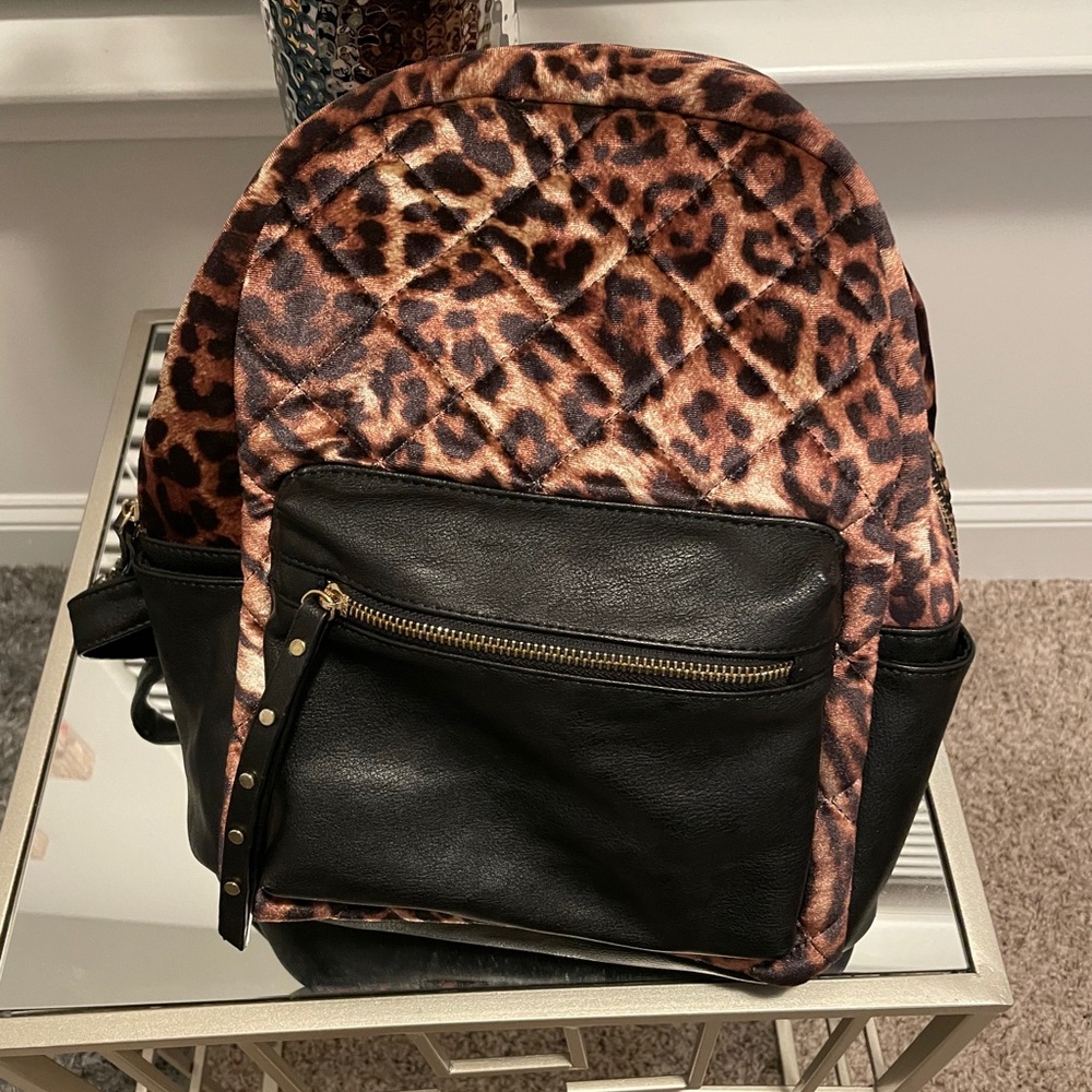 Leopard backpack